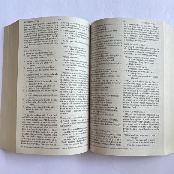 New International Version NIV Holy Bible Larger Print Paperback Book Zondervan - Picture 6 of 10